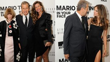 Mario Testino recebe Anna Wintour, Gisele Bündchen e Alessandra Ambrosio em exposição - Getty Images