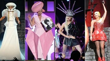 Os looks de Lady Gaga usados na Born This Way Ball Tour - Splash News