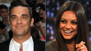 Robbie Williams diz gostaria de passar uma tarde romântica com Mila Kunis - Getty Images