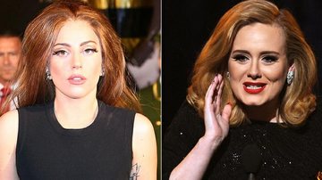 Lady Gaga e Adele - Getty Images