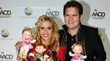 Joelma e Chimbinha no Teleton 2012 - Manuela Scarpa/Foto Rio News