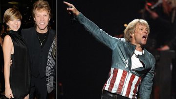 Jon Bon Jovi e a filha Stephanie Rose Bongiovi - Getty Images