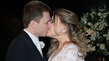 Tiago Leifert e Daiana Garbin se casam em São Paulo - Francisco Cepeda e Amauri Nehn / AgNews