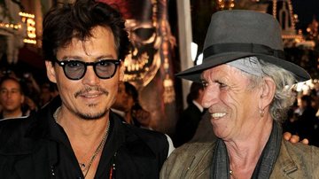 Johnny Depp e Keith Richards - Getty Images