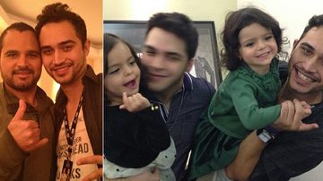 Luciano Camargo reúne os filhos Nathan, Helena, Isabella e Wesley - Reprodução/Twitter