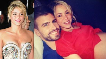 Shakira mostra foto ao lado de Gerard Piqué - Getty Images; Reprodução / Instagram