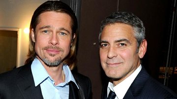 Brad Pitt e George Clooney - Getty Images