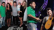 Bruno e Marrone recebem a família em show na capital paulista - Orlando Oliveira / AgNews