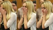 Lindsay Lohan chora após ouvir pena - Getty Images