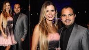 Luciano Camargo com a esposa Flávia Fonseca no show de Roberto Carlos - Manuela Scarpa e Celso Akin/Foto Rio News
