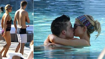 Paris Hilton com o namorado, o modelo espanhol River Viiperi - Grosby Group