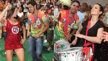 Estrelas caem no samba na quadra da Grande Rio - Rodrigo dos Anjos / AgNews