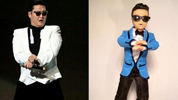 O boneco do rapper Psy - Getty Images/ Divulgação