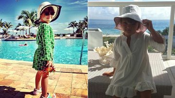 Rafaella Justus em férias com os pais, Roberto Justus e Ticiane Pinheiro - Reprodução / Instagram