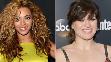 Beyoncé e Kelly Clarkson - Getty Images