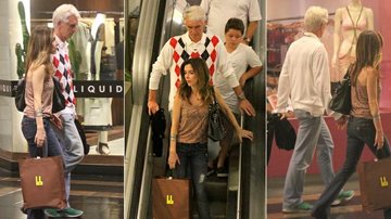 Deborah Evelyn passeia acompanhada em shopping - Daniel Delmiro / AgNews