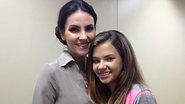 Lisandra Souto com a filha Yasmin - TV GLOBO / Salve Jorge