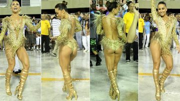 Sabrina Sato exibe as curvas na avenida - Foto Rio News