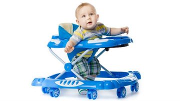 Com o andador, o bebê pode ter fácil acesso a locais perigosos ou colidir com os móveis - Shutterstock