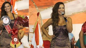 Suzana Pires é homenageada como "Rainha dos Gays" pela Viradouro - Fábio Martins/AgNews