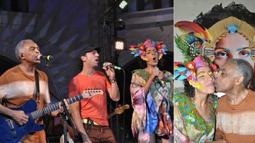 Gilberto Gil canta com zeca Baleiro e Marcia Castro em Salvador - Uran Rodrigues