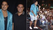 Ronaldo Nazário se diverte no show do Harmonia do Samba - Divulgação / Fred Pontes