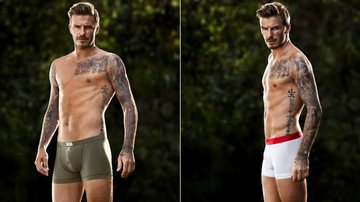 David Beckham posa de cueca para campanha de grife underwear - Reprodução/ Facebook