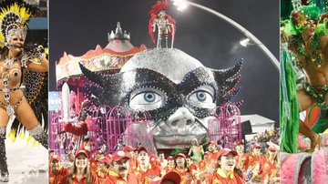 Desfile da Tom Maior no Sambódromo do Anhembi, em São Paulo - AgNews