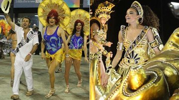 União da Ilha desfila no primeiro dia do Grupo Especial do carnaval no Rio de Janeiro - Anderson Borde/AgNews