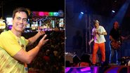 Carlos Casagrande curte show de Zeca Baleiro em Recife - Onofre Veras e Thiago Matos/AgNews