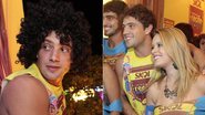 Rafael Cardoso curte o carnaval do Recife com a namorada e amigos - Divulgação