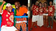 Martinho da Vila se diverte durante o carnaval deste ano - Micaela Gurmindo/Ivan Faria