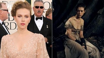 Scarlett Johansson perdeu papel para Anne Hathaway em ‘Os Miseráveis’ - Foto-montagem