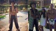 Neymar curte festa fantasiado de negociador - Reprodução / Instagram