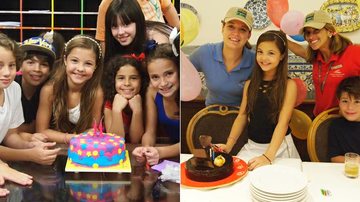 Julia Gomes comemora aniversário de 11 anos por duas vezes - Divulgação
