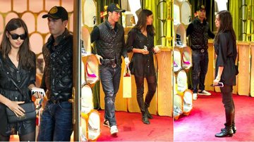 Cristiano Ronaldo e Irina Shayk fazem compras por Madrid, na Espanha - The Grosby Group