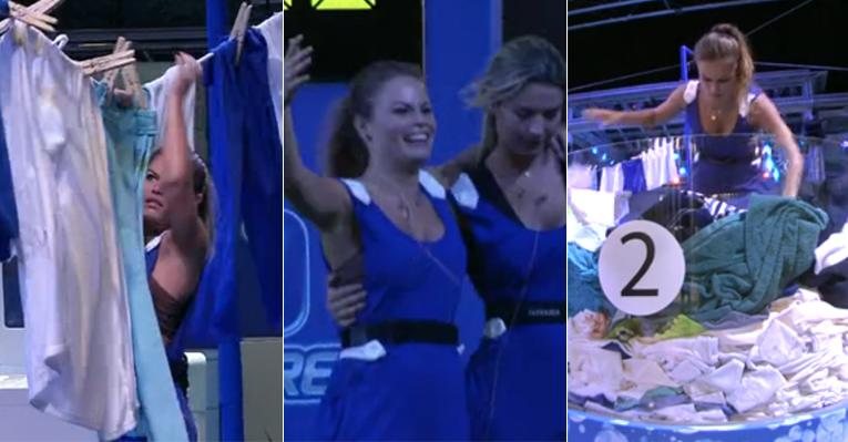 Natália vence a segunda etapa da última prova do líder do 'BBB13' - Reprodução/TV Globo