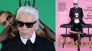 Cara Delevingne e Karl Lagerfeld fazem piada com suposta 'briga' e estampam capa de revista juntos - Foto-Montagem