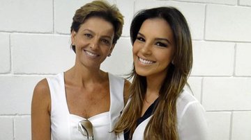 Mariana Rios e a mãe, dona Adriana - Reprodução / TV Globo