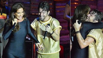 Ivete Sangalo grava participação na gravação do DVD de Saulo Fernandes - Felipe Souto Maior/AgNews