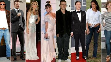 O antes e depois de David Beckham, Sabrina Sato, Justin Timberlake e Deborah Secco - Getty Images/ Arquivo CARAS