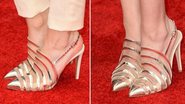 Bella Thorne e Greer Grammer usaram a mesma sandália no MTV Movie Awards. Veja - Foto-montagem/ Getty Images