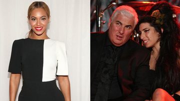 Beyoncé; Mitch e Amy Winehouse - Getty Images