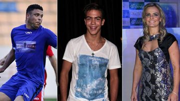 A herança futebolística de Ronald, filho de Ronaldo Nazário e Milene Domingues - TV Globo/Reinaldo Marques Ronaldo e Léo Franco/AgNews