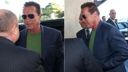 Arnold Schwarzenegger já está no Brasil para participar de evento - André Freitas / AgNews