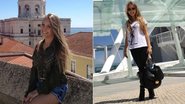 Carla Diaz se diverte em Portugal - Divulgação
