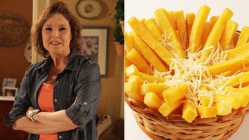 Salma ensina como fazer a polenta frita do Cantaí, de 'Sangue Bom' - Reprodução / TV Globo