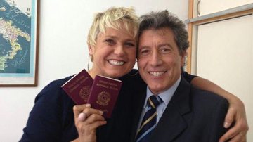 Xuxa Meneghel e Joseph, vice-consul Italiano - Reprodução/ Facebook