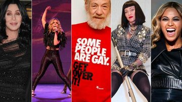 Relembre artistas que fazem campanha o ano inteiro contra a homofobia - Fotomontagem