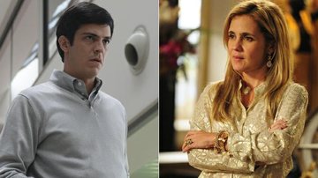 Félix (Mateus Solano) e Carminha (Adriana Esteves) - Divulgação/ Globo